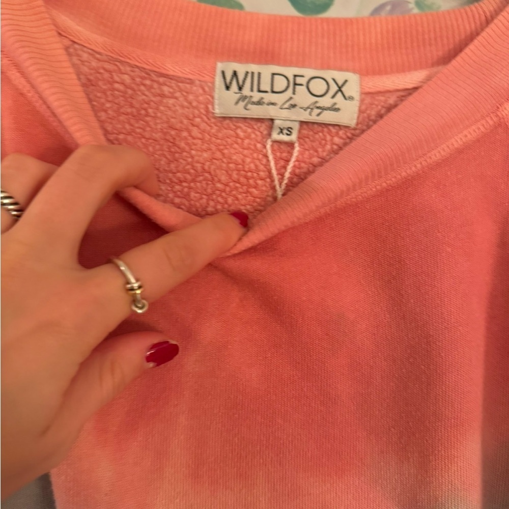 WildFox ombré tie dye Sweatsuit - Picture 3 of 6